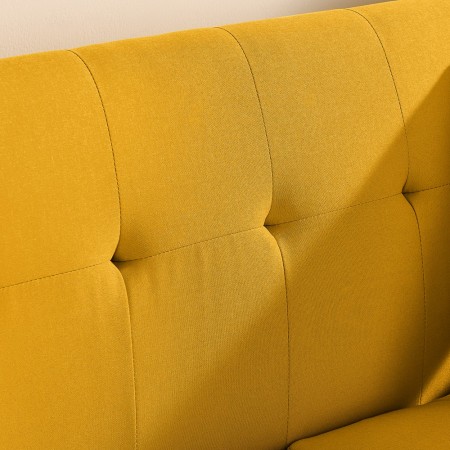 Loveseat Sofa, Mid Century Modern Decor Love Seat Couches for Living Room, Button Tufted