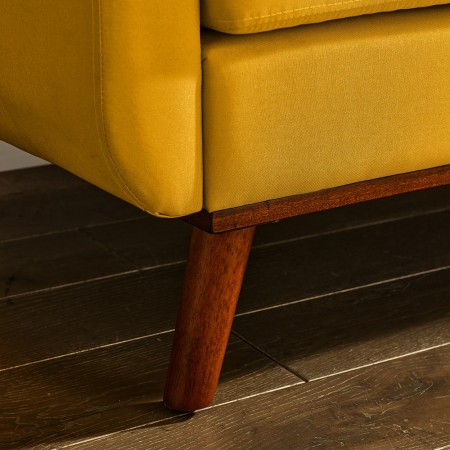 Loveseat Sofa, Mid Century Modern Decor Love Seat Couches for Living Room, Button Tufted