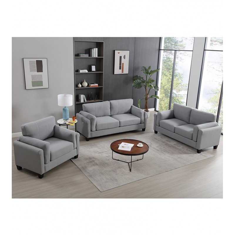 OVERSIZED Modern 3 Pieces Sofa Set for Living Room