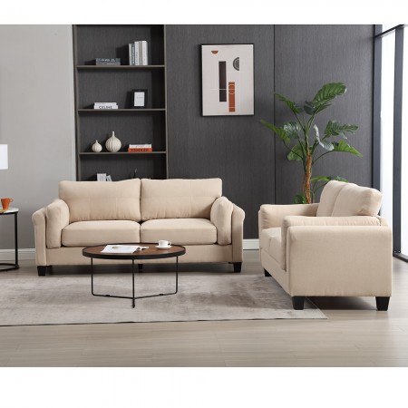 Modern Pieces Sofa Set Couch Loveseat & 3 Seater Couch