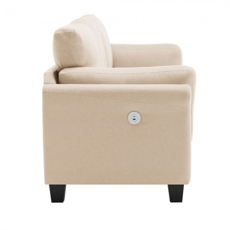 Modern Pieces Sofa Set Couch Loveseat & 3 Seater Couch